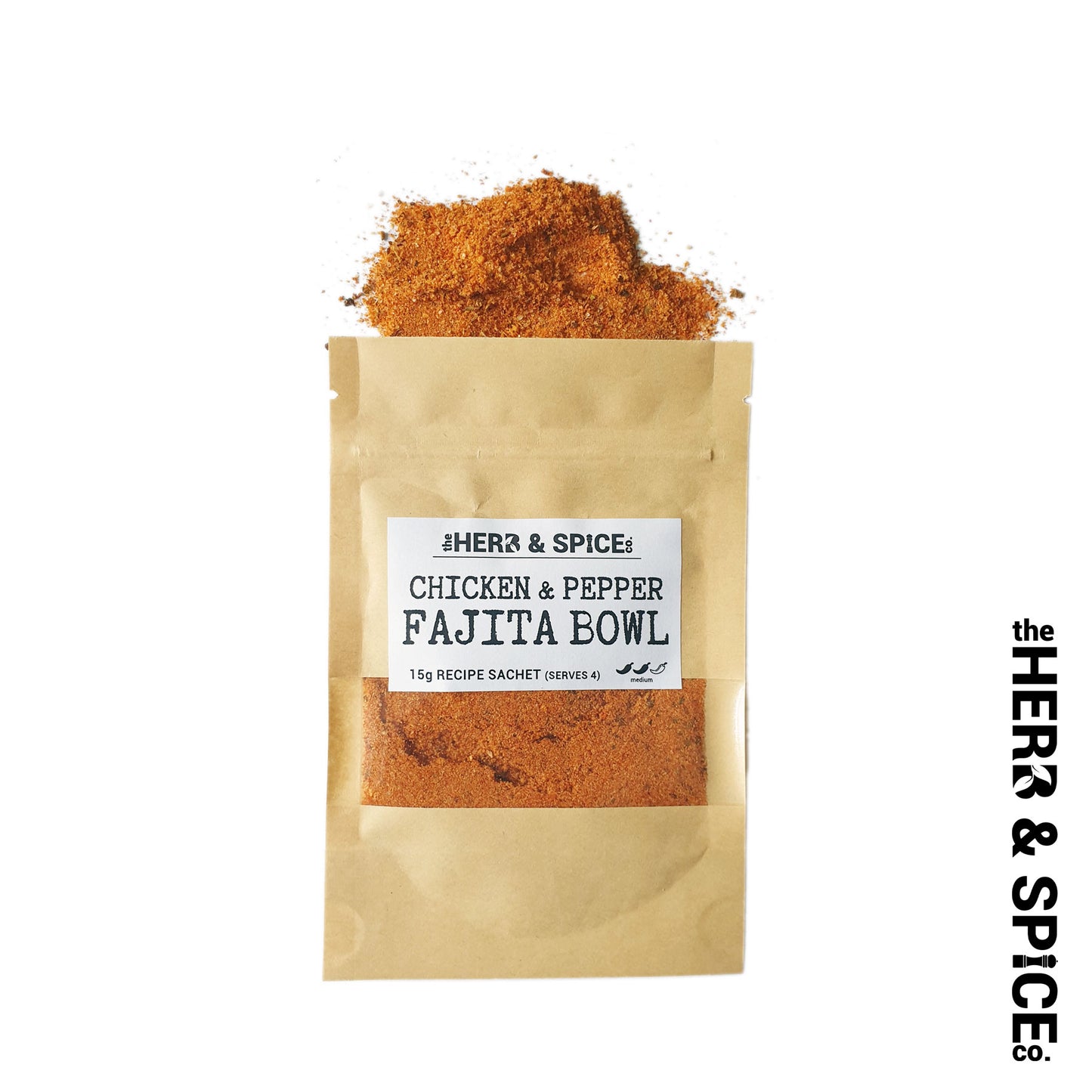 036 - Chicken & Pepper Fajita Bowl - Seasoning with Recipe